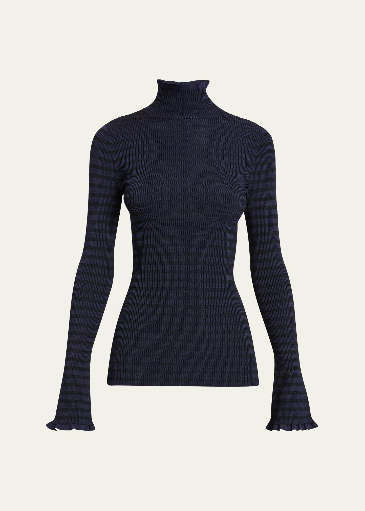 phyllis knit turtleneck top