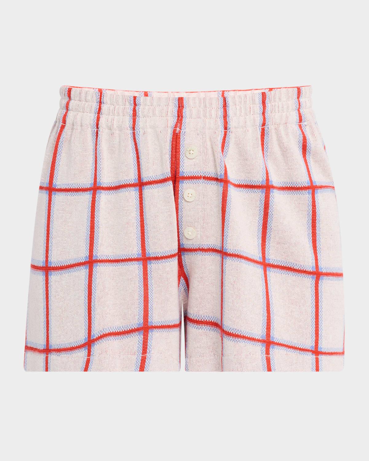 picnic plaid shorts