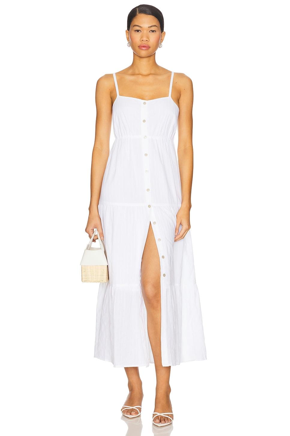 picot tiered dress