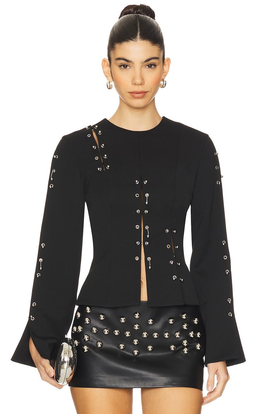 pierced armour blouse