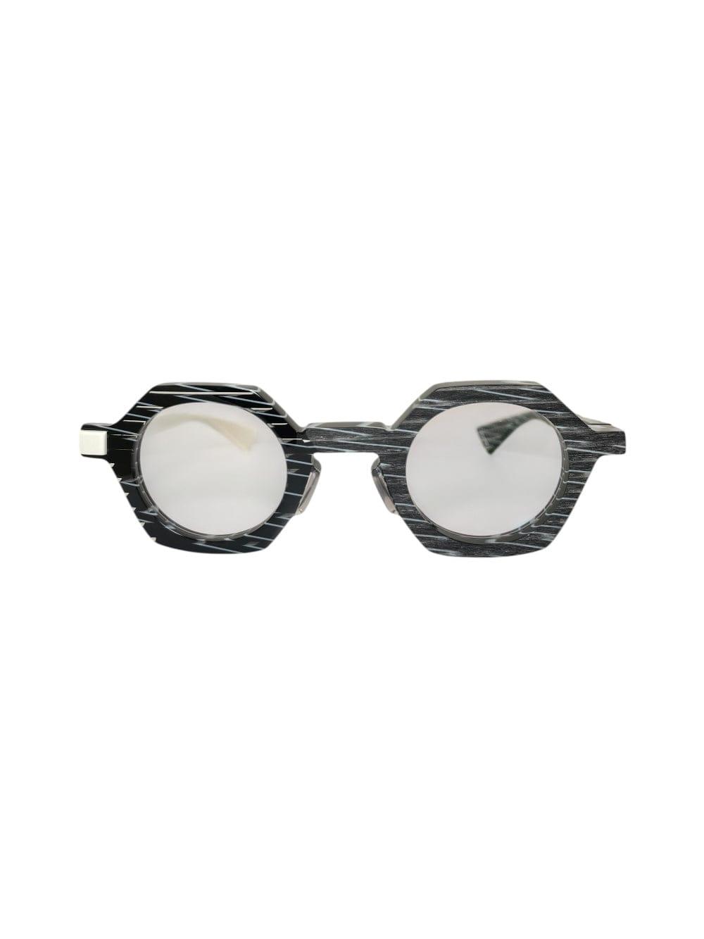 piero massaro pm934 - black marble glasses