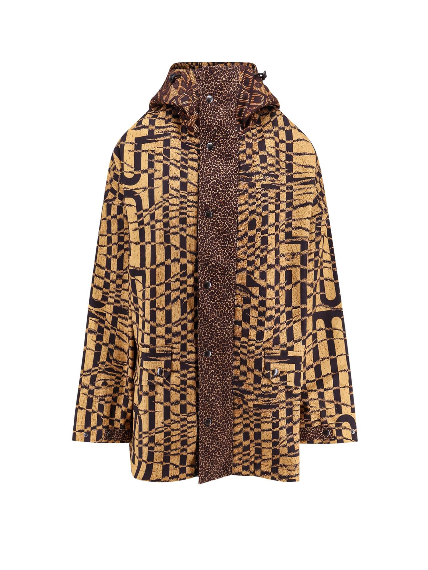 pierre-louis mascia cotton hooded jacket