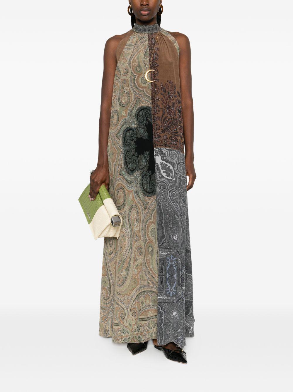 pierre louis mascia dresses kaki silk - women