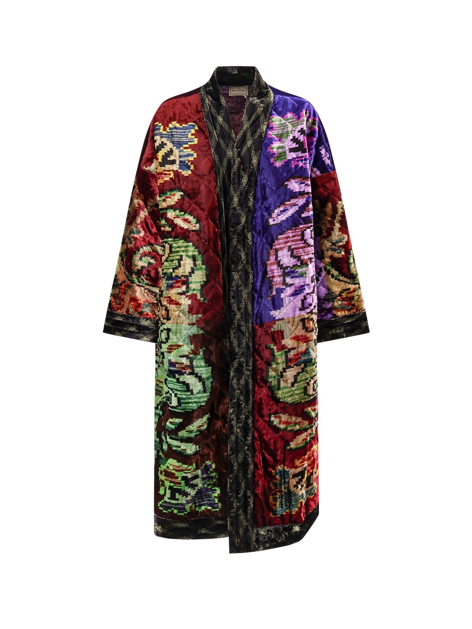 pierre-louis mascia kimono quilted coat
