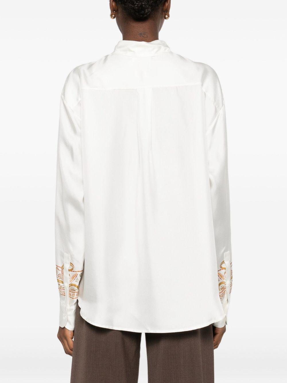 pierre louis mascia shirts white silk - women