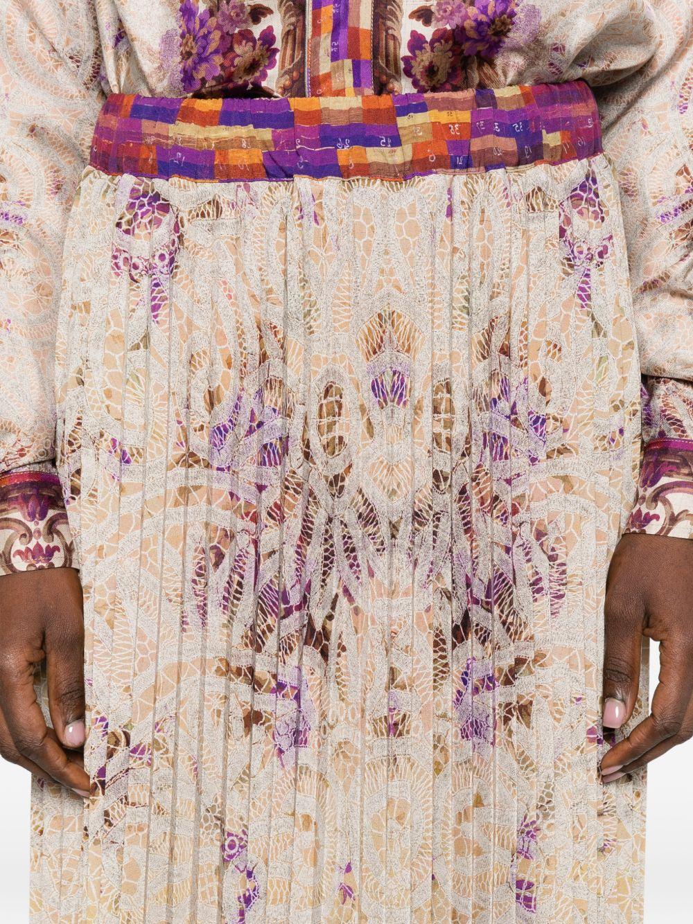 pierre louis mascia skirts pink polyester - women