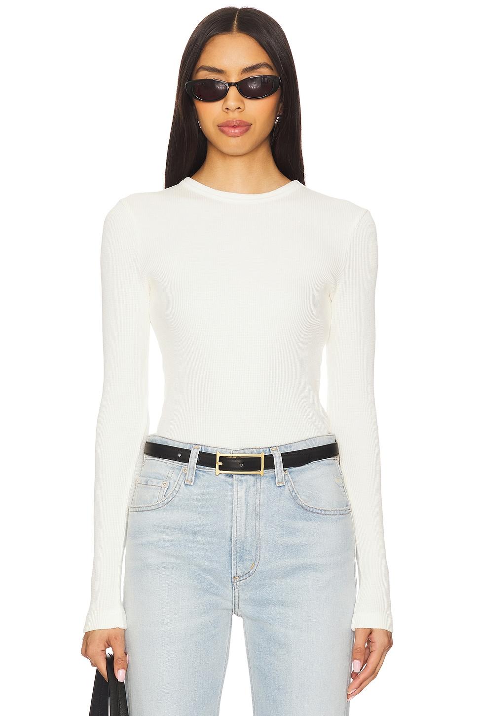 pilar waffle crewneck