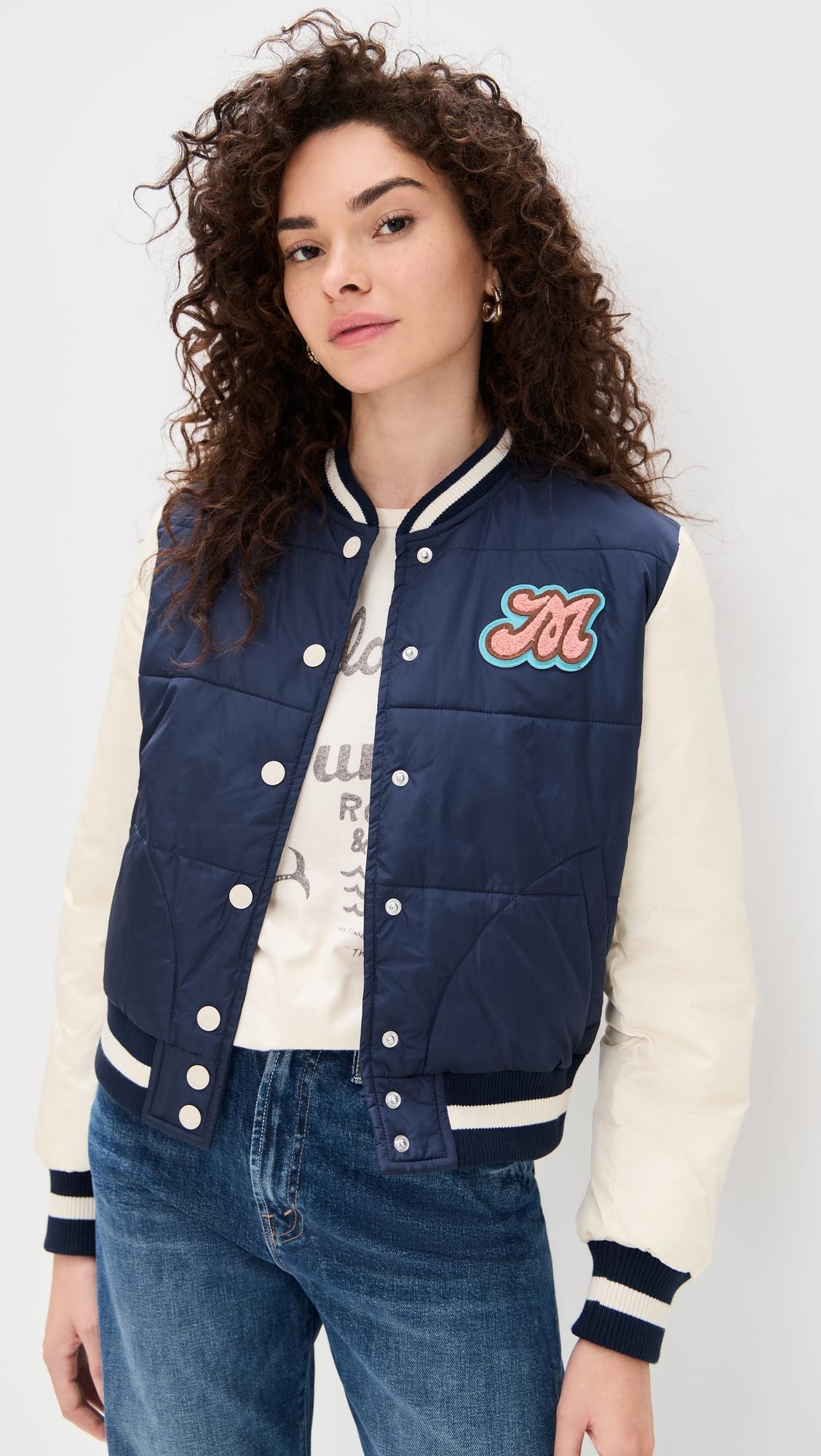 pillow talk letterman jacket