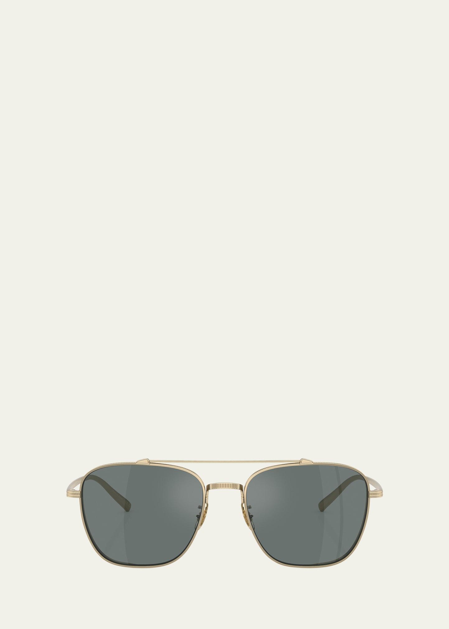 pilot titanium aviator sunglasses
