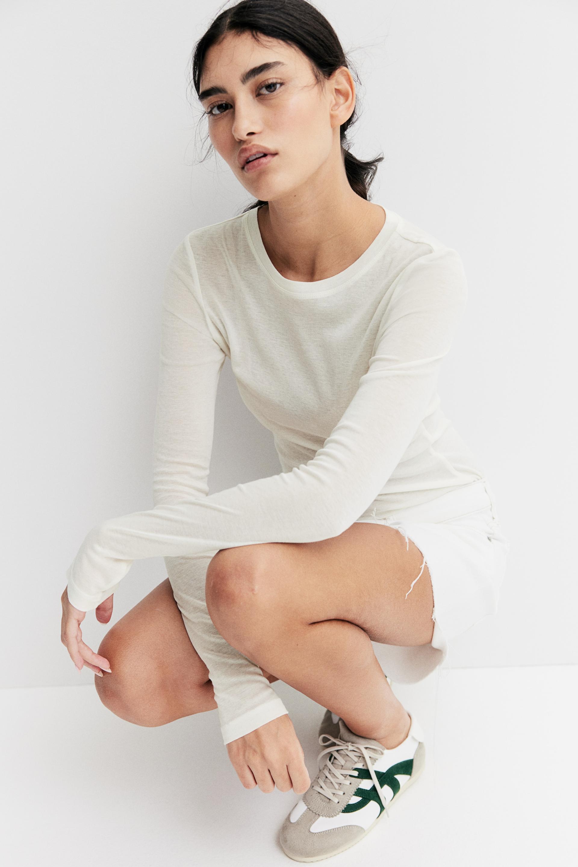 pima cotton jersey top