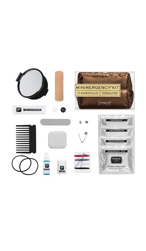 pinch provisions puffer minimergency kit in brown.