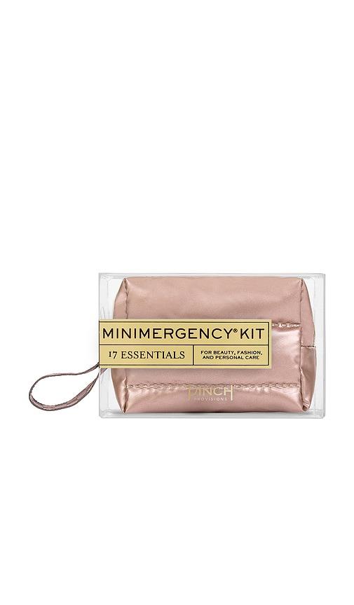 pinch provisions puffer minimergency kit in dusty rose.