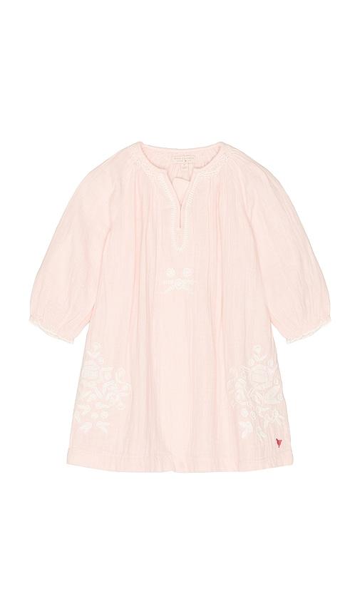 pink chicken girls ava dress in pink.