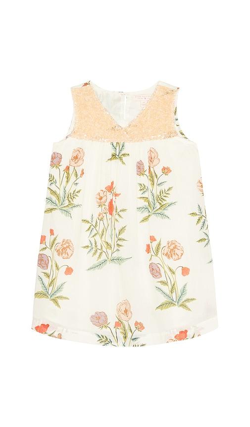 pink chicken girls courtney dress in beige.
