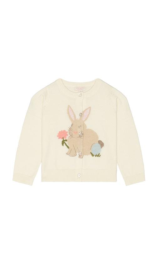 pink chicken girls maude sweater in beige.
