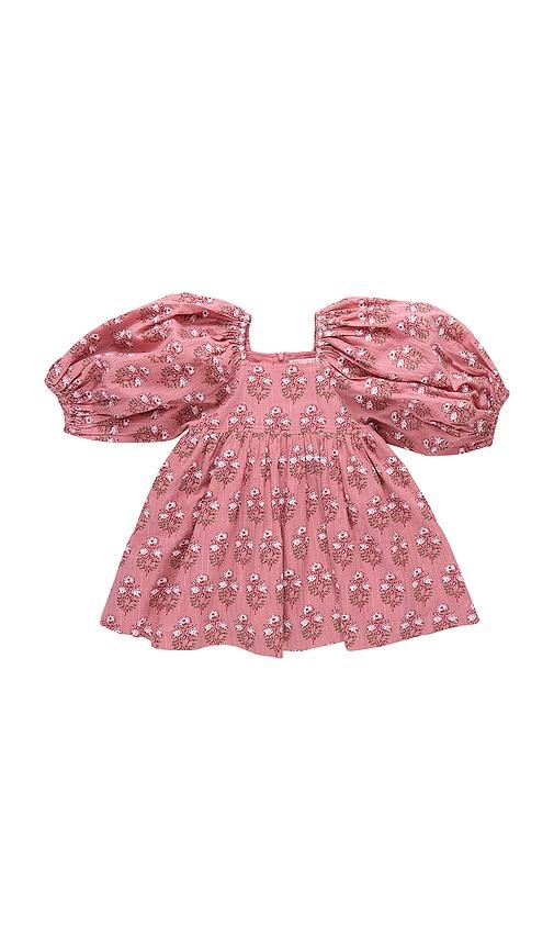 pink chicken girls shelby dress in pink.