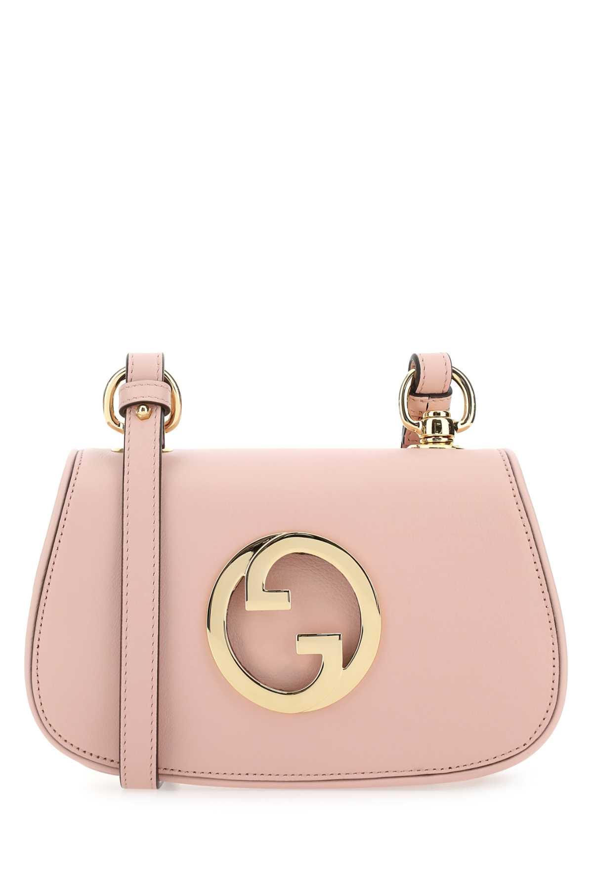 pink leather gucci blondie crossbody bag