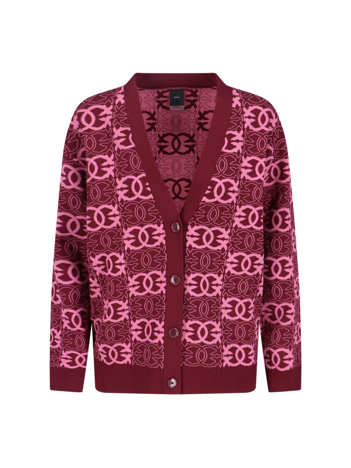 pinko 'love birds' cardigan
