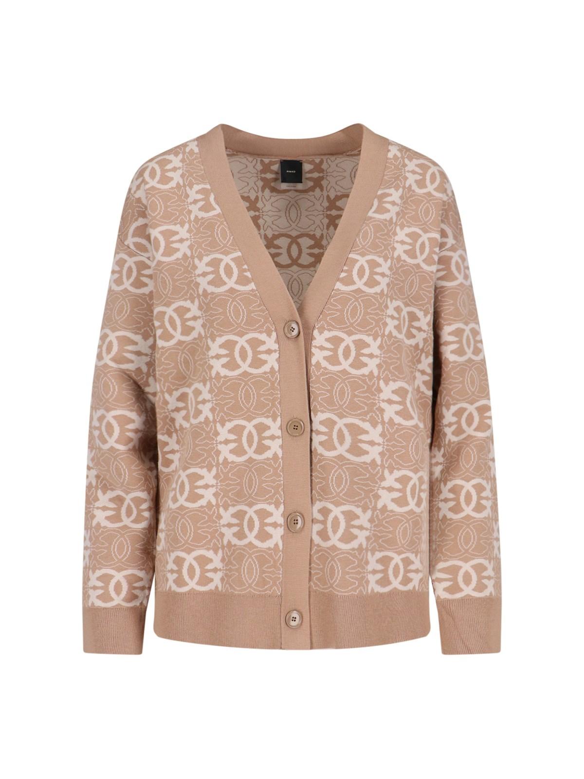 pinko 'love birds' cardigan