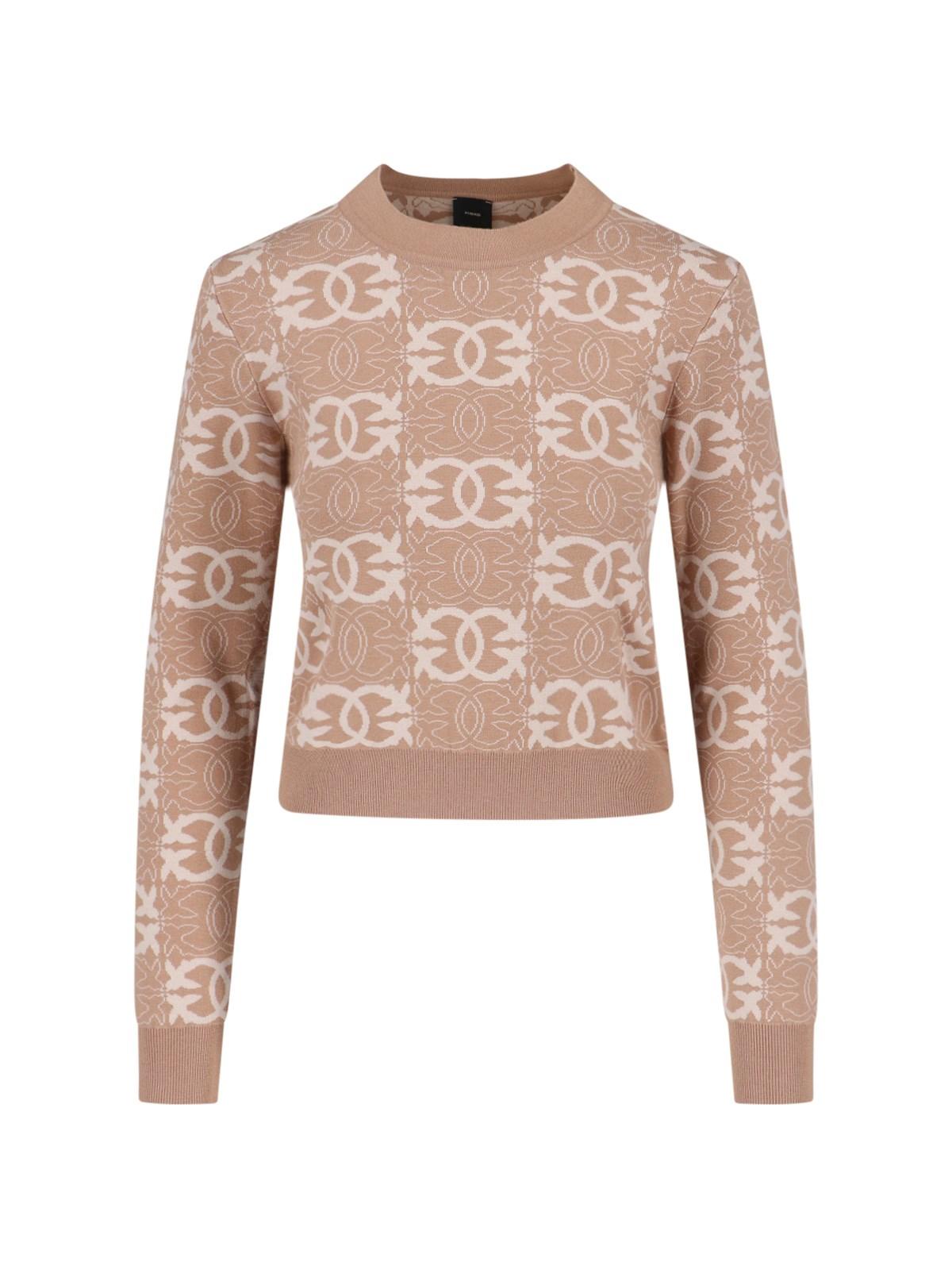 pinko 'love birds' sweater