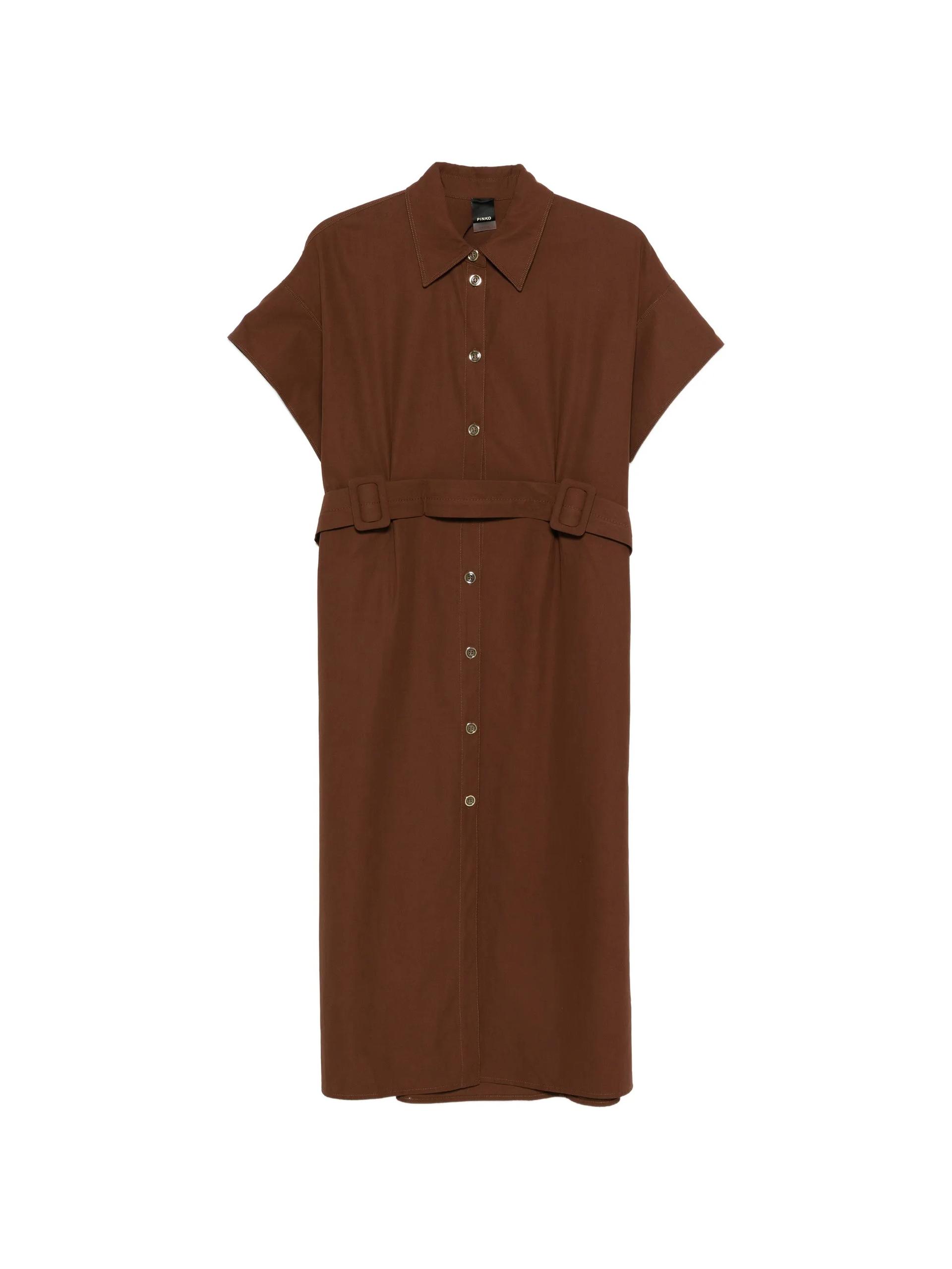 pinko alesha brown abito - women