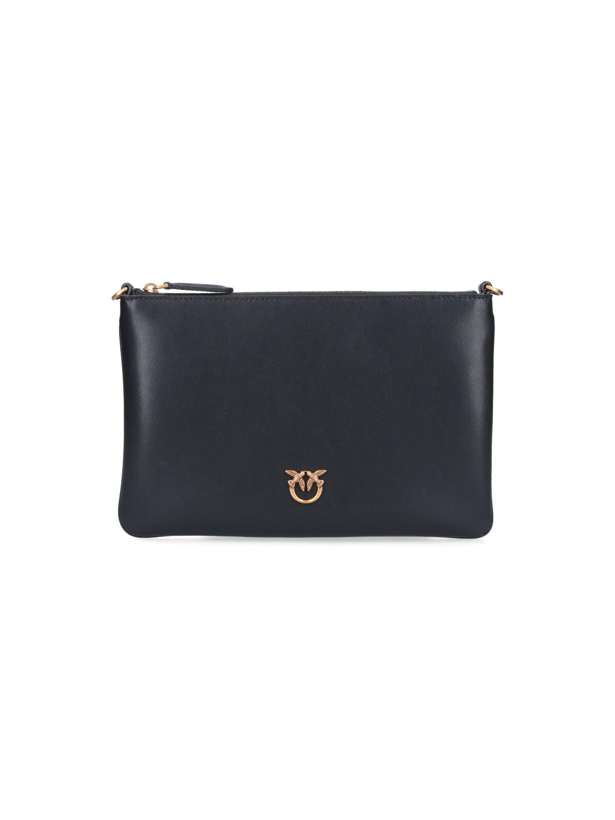 pinko bags black leather - women