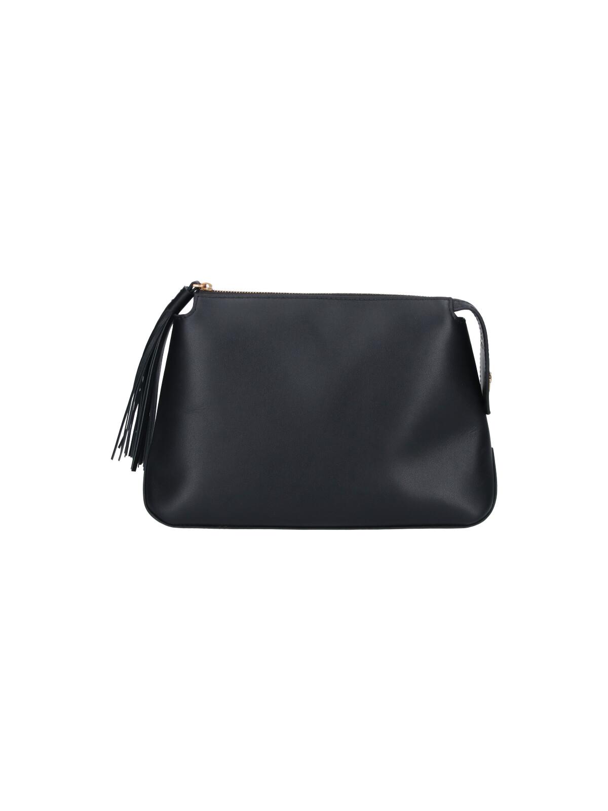 pinko bags black leather - women