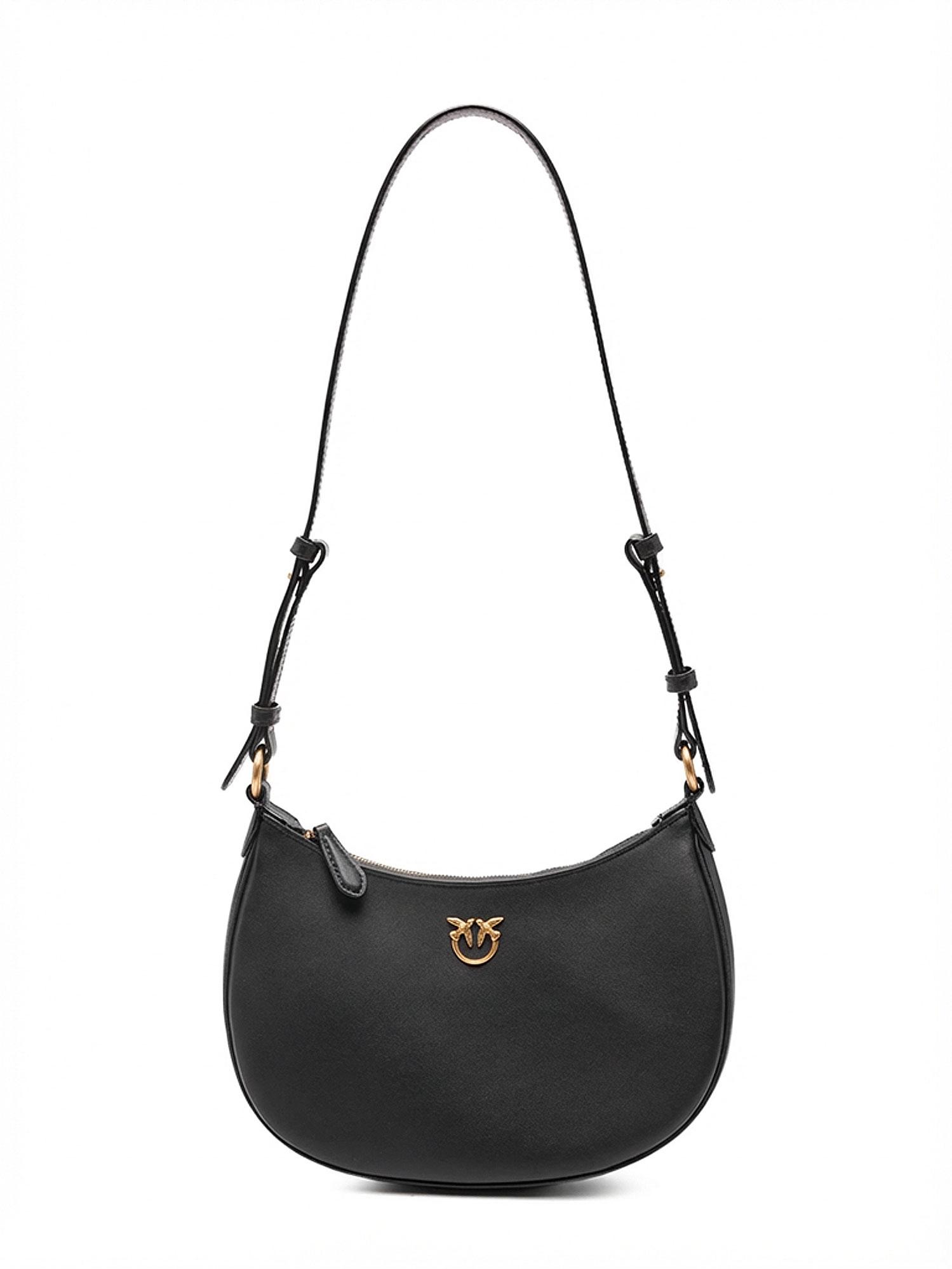 pinko bags black pelle - women