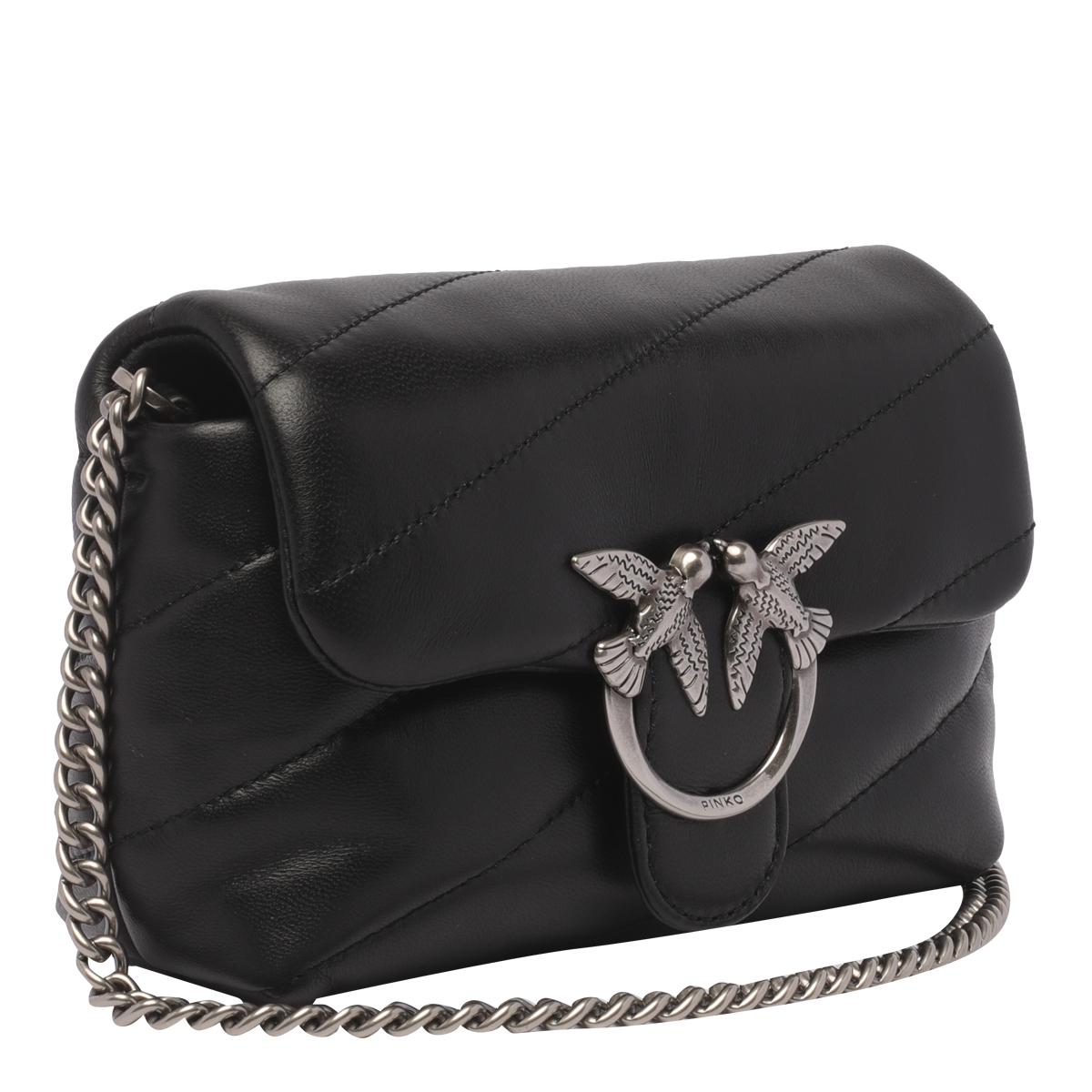 pinko bags black sheep leather - women