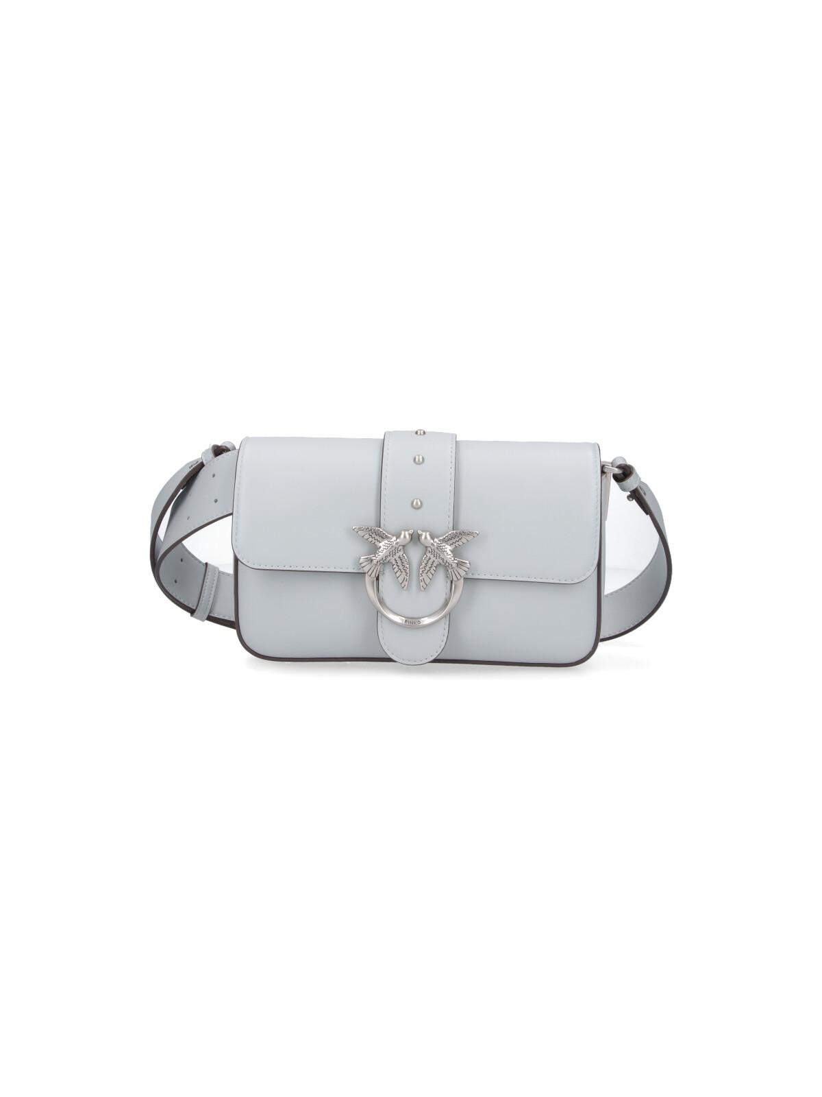 pinko bags grey leather - women