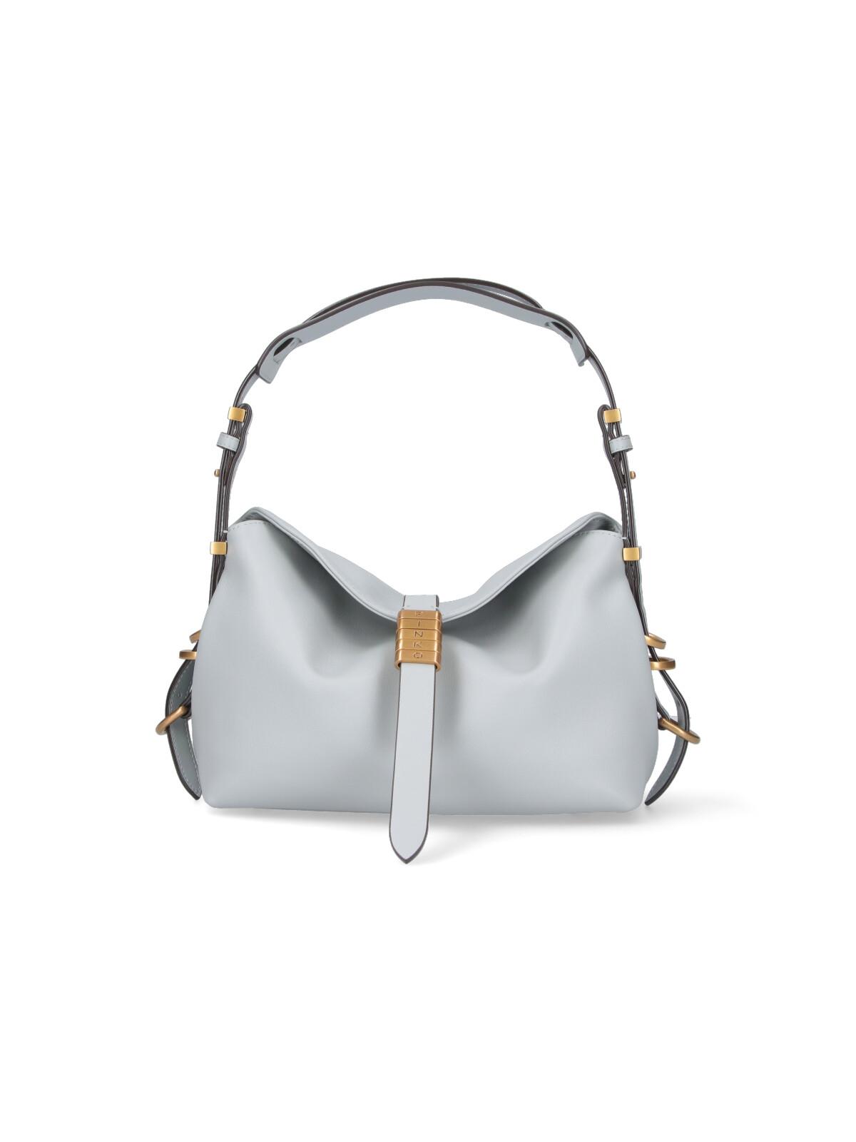 pinko bags grey leather - women