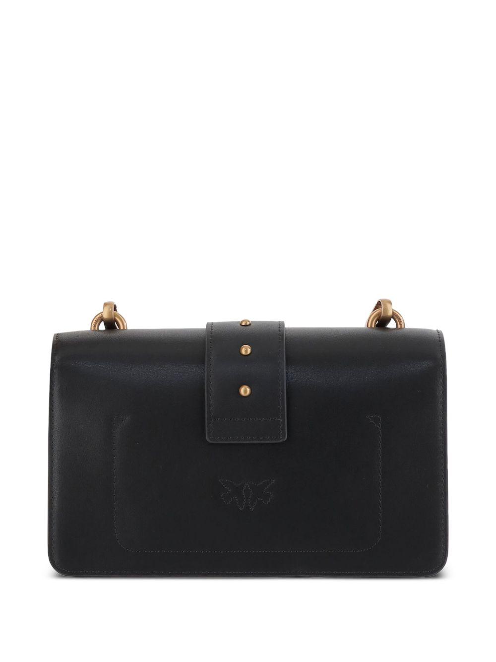 pinko bags nero oro lea poliuretano - women