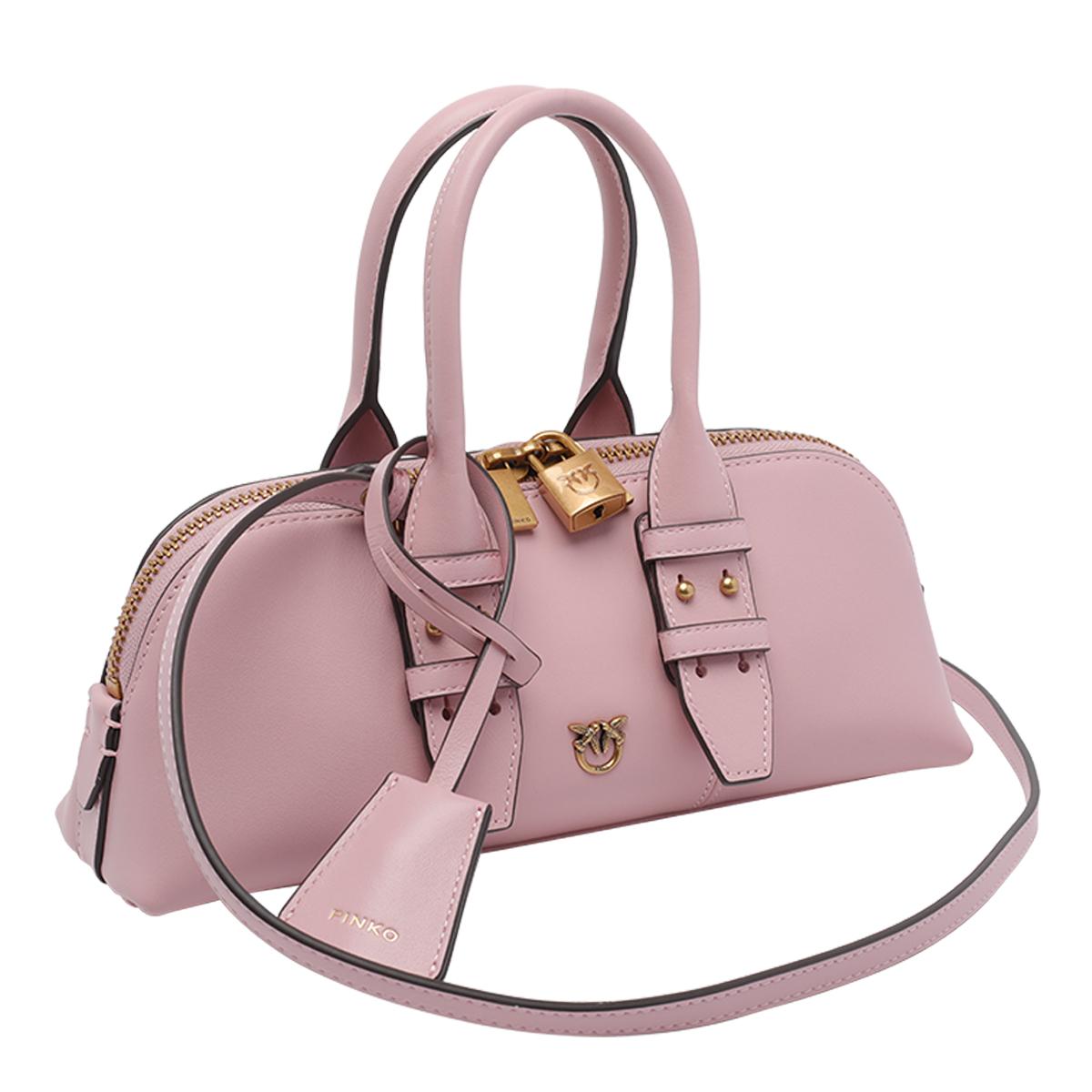 pinko bags pink calf leather - women