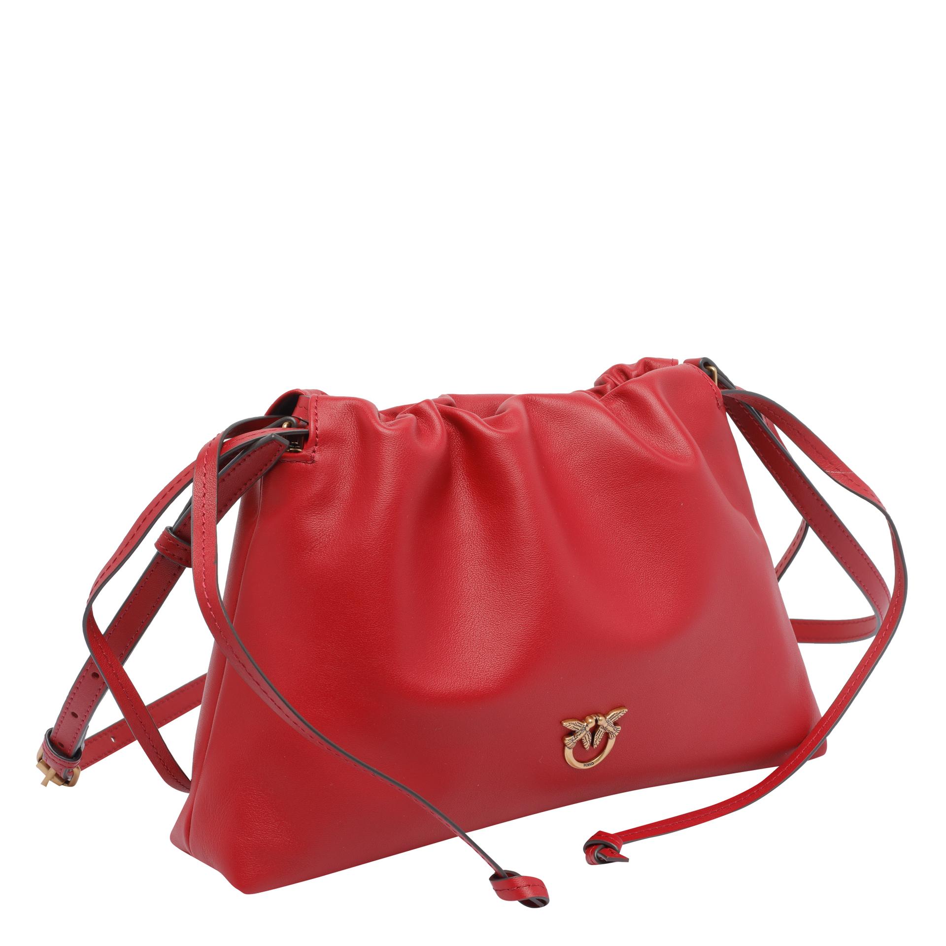 pinko bags red calf leather - women