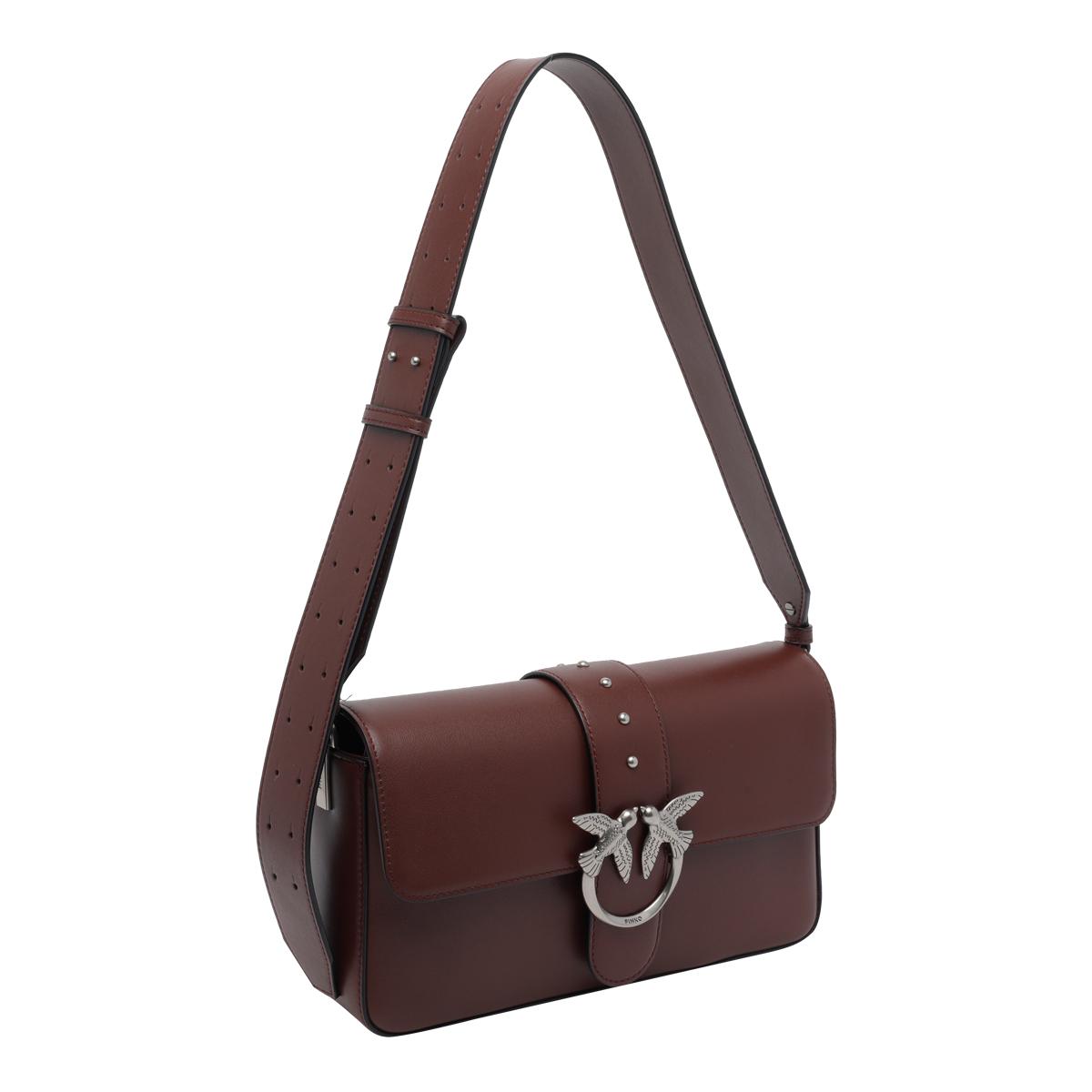 pinko bags red calf leather - women