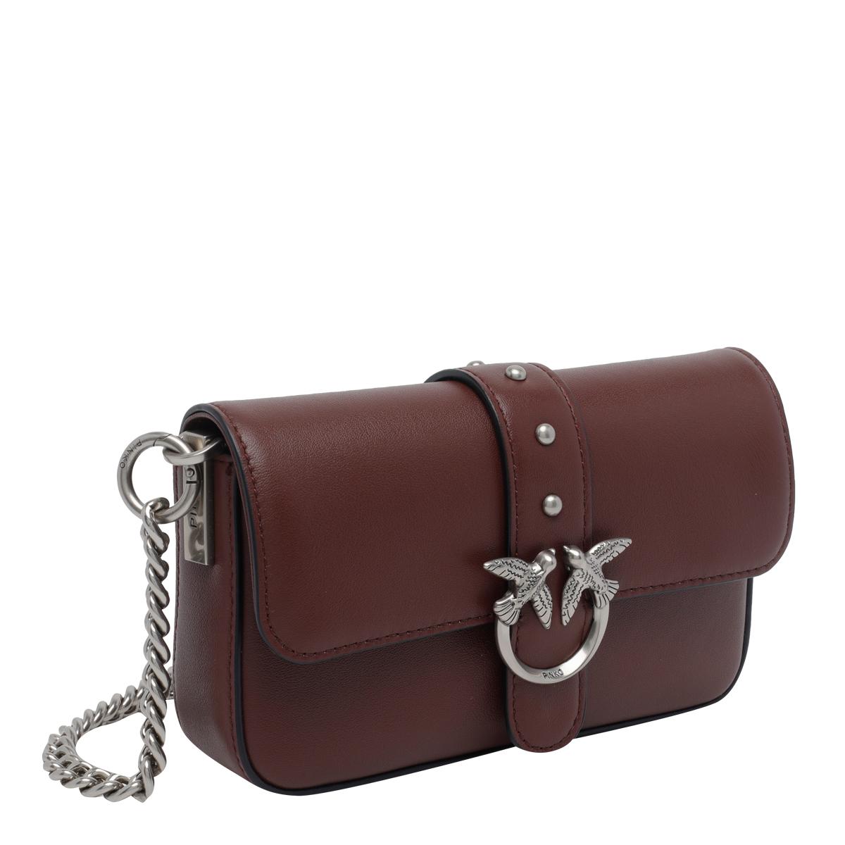 pinko bags red calf leather - women