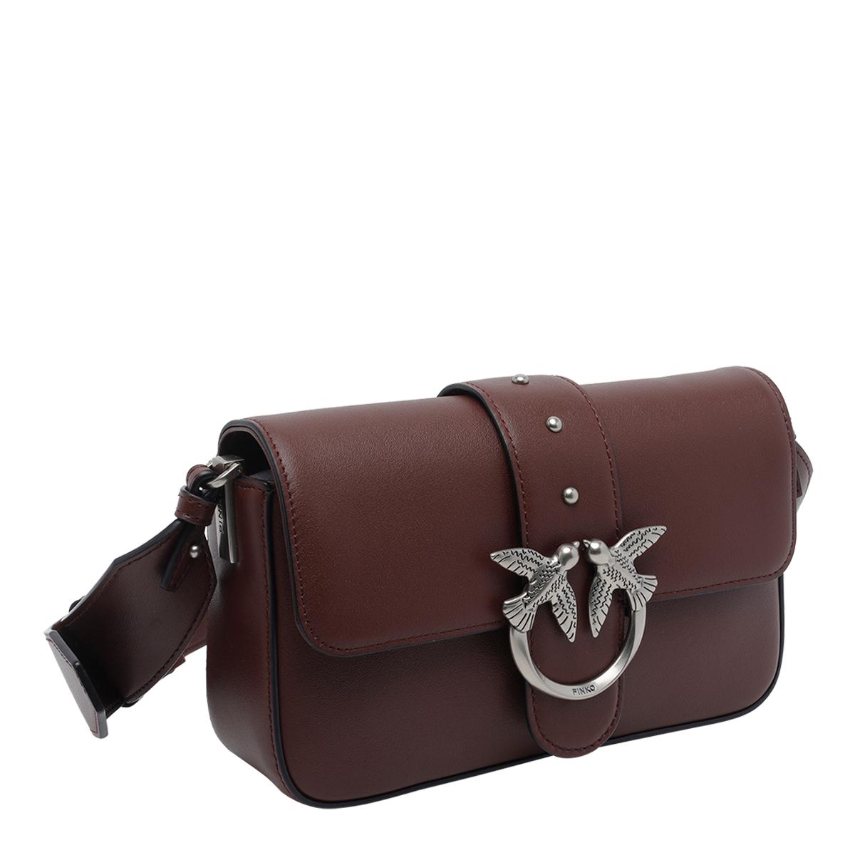 pinko bags red calf leather - women