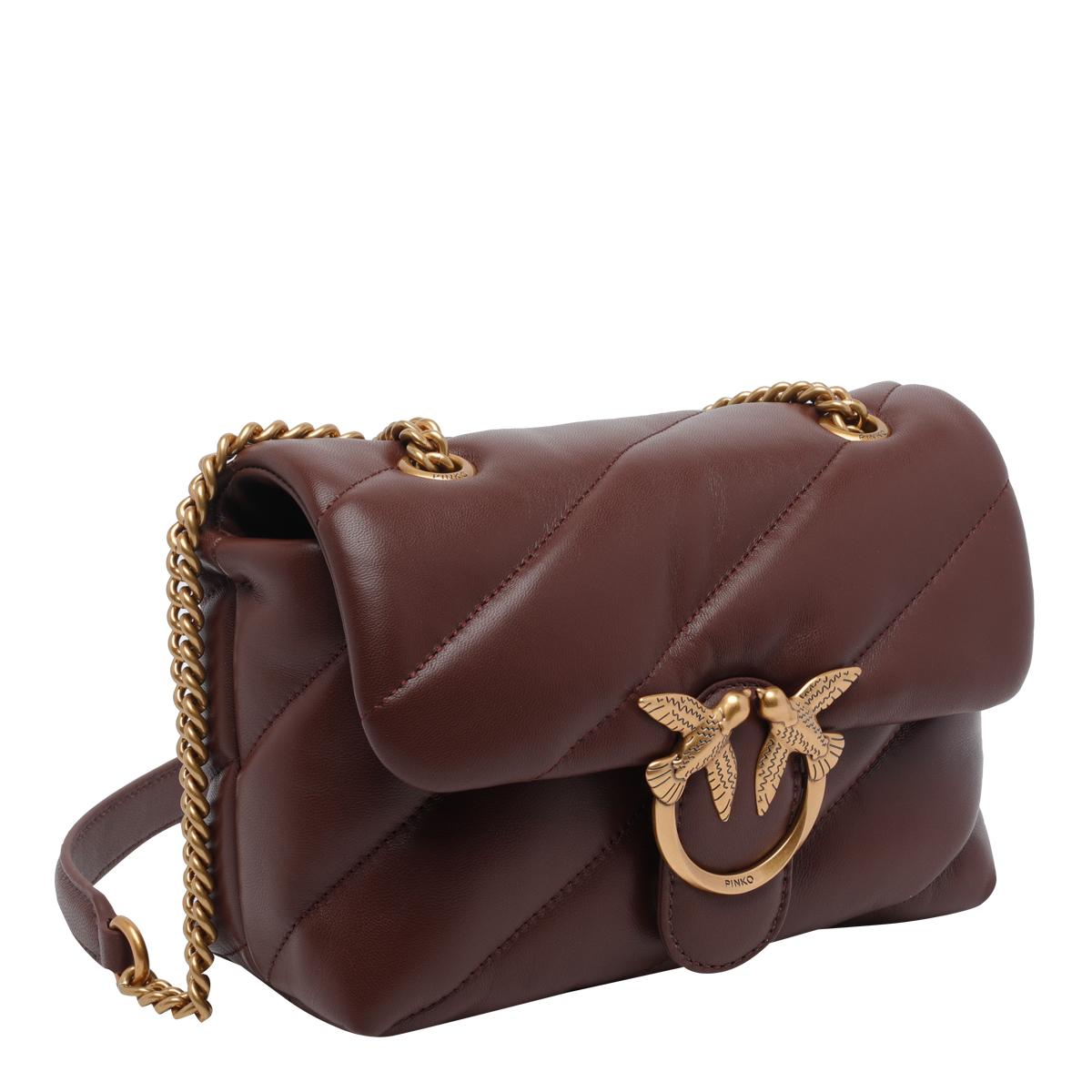 pinko bags red sheep leather - women