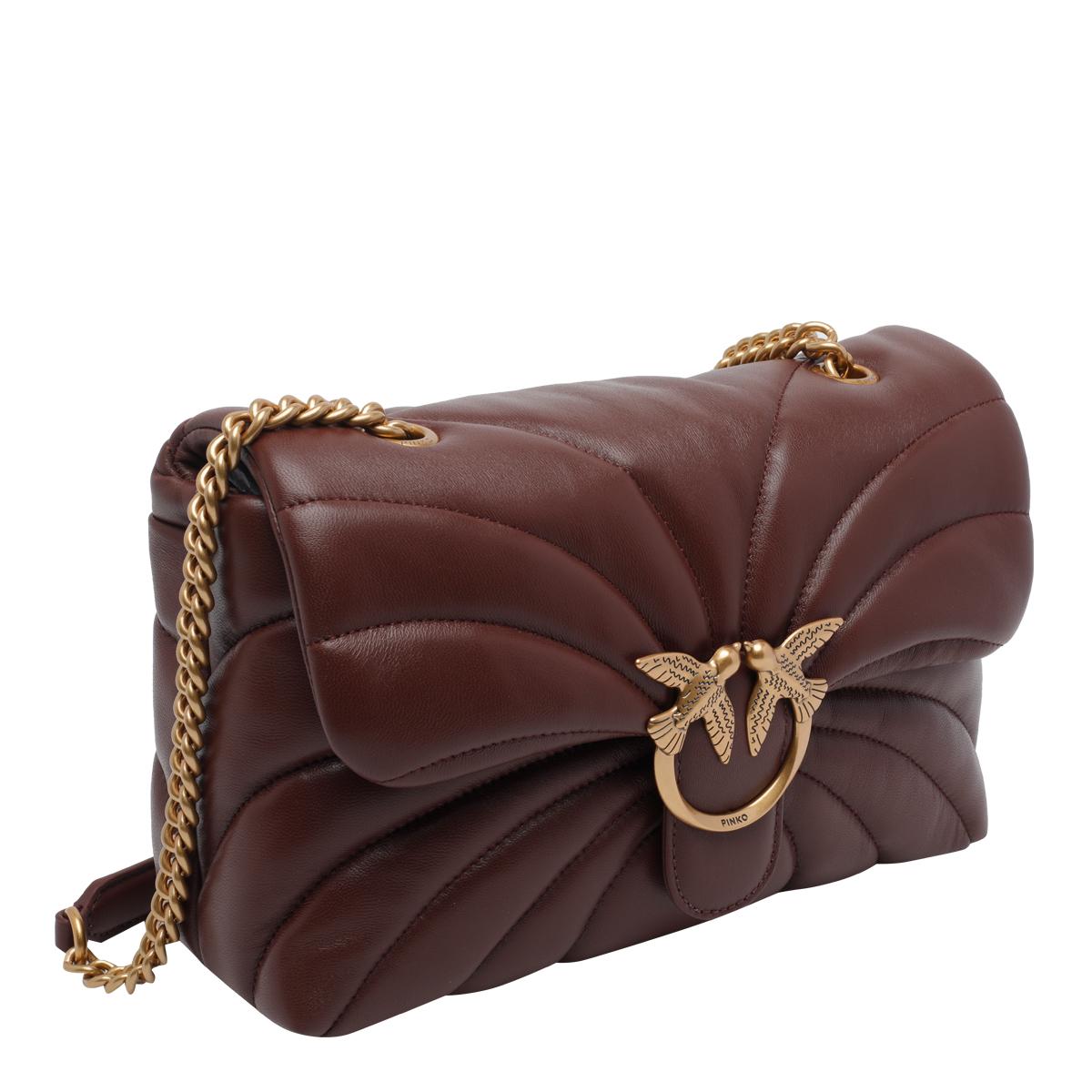 pinko bags red sheep leather - women