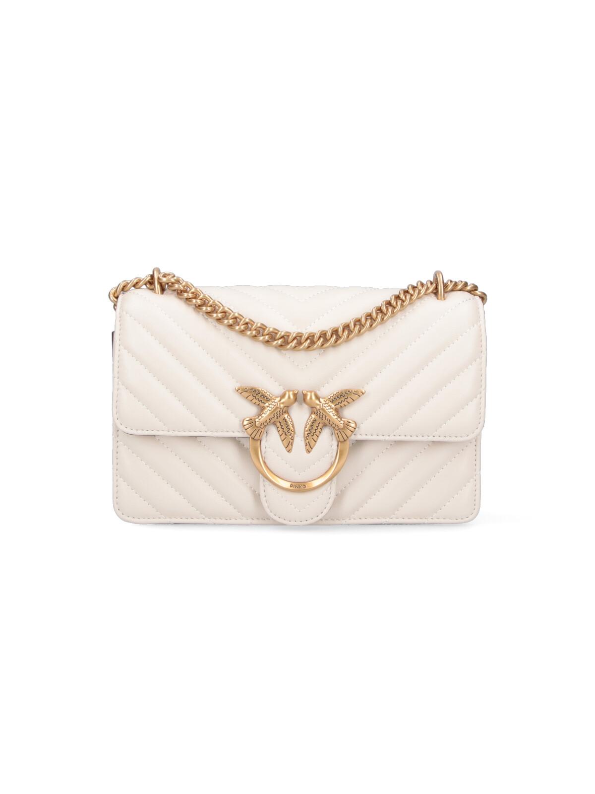 pinko bags white leather - women