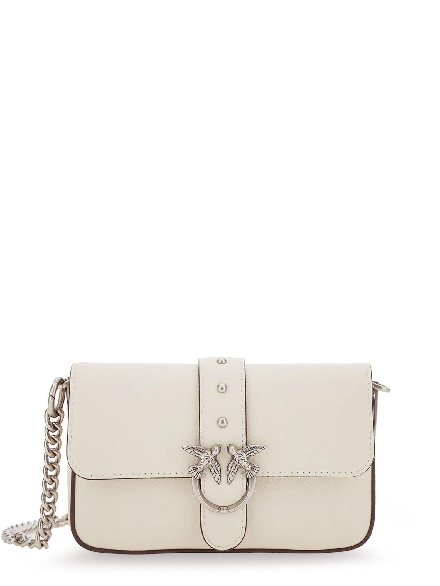 pinko bags white pelle - women