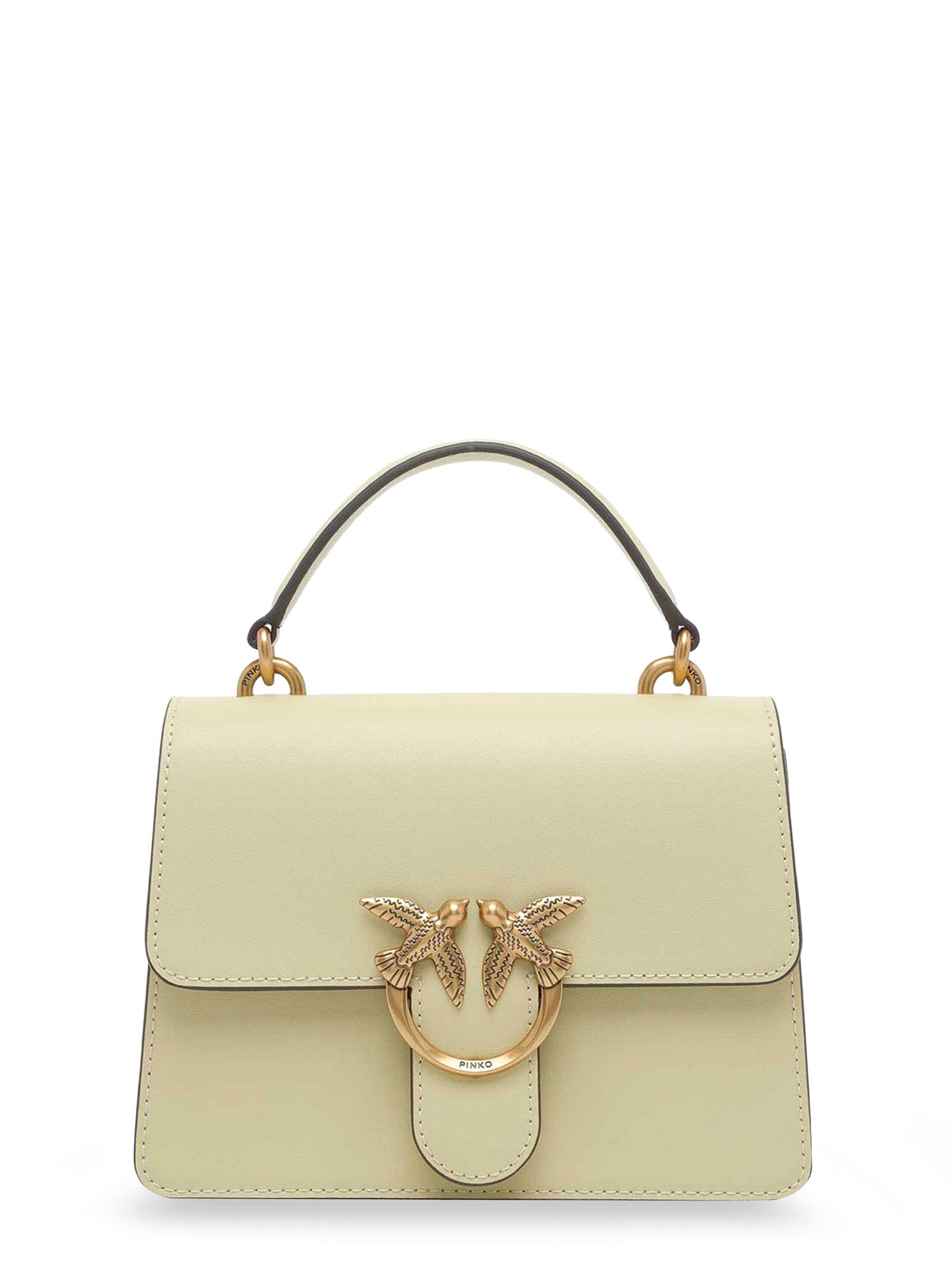 pinko bags yellow pelle - women