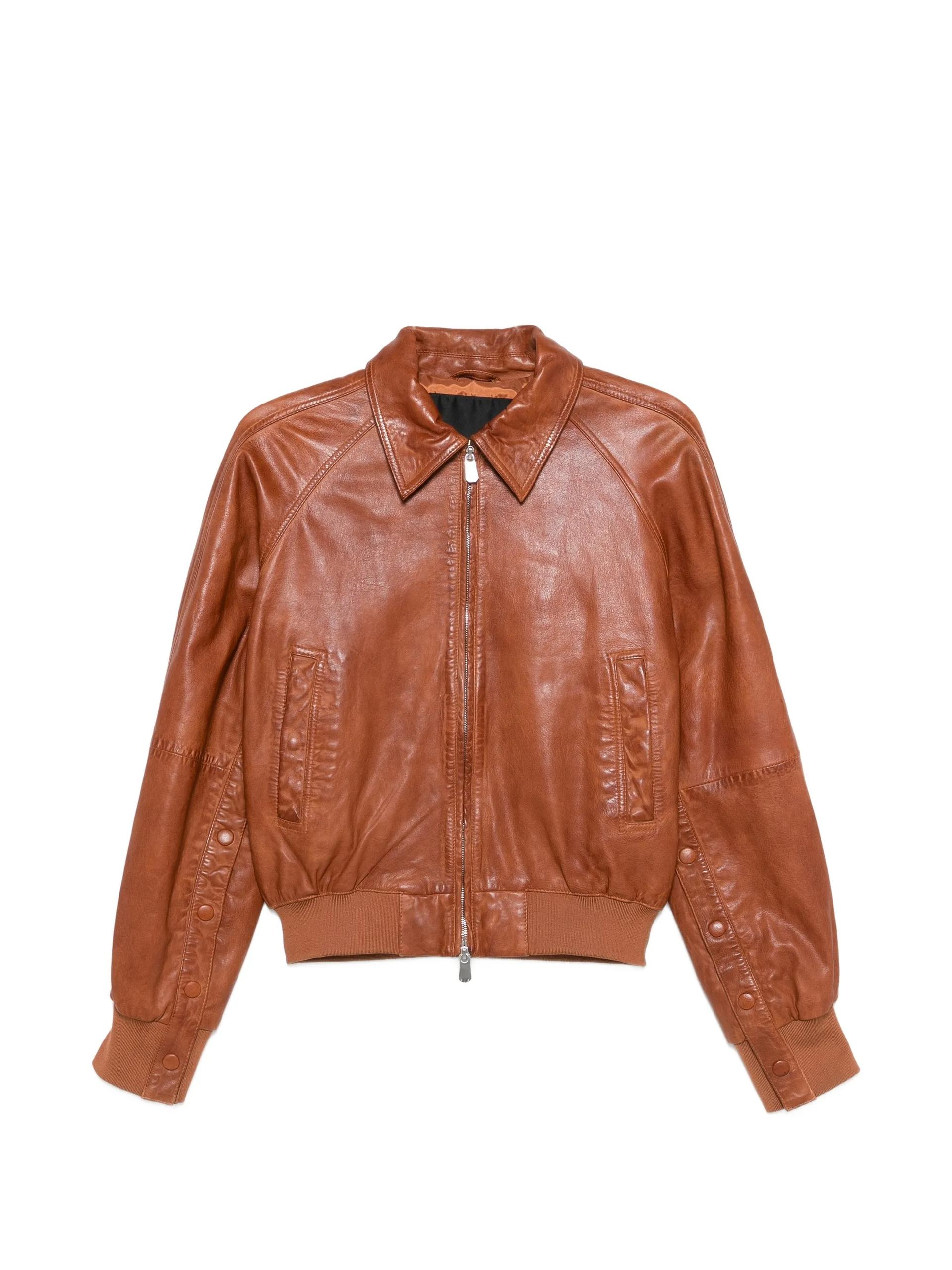 pinko barbra bomber brown giacca - women