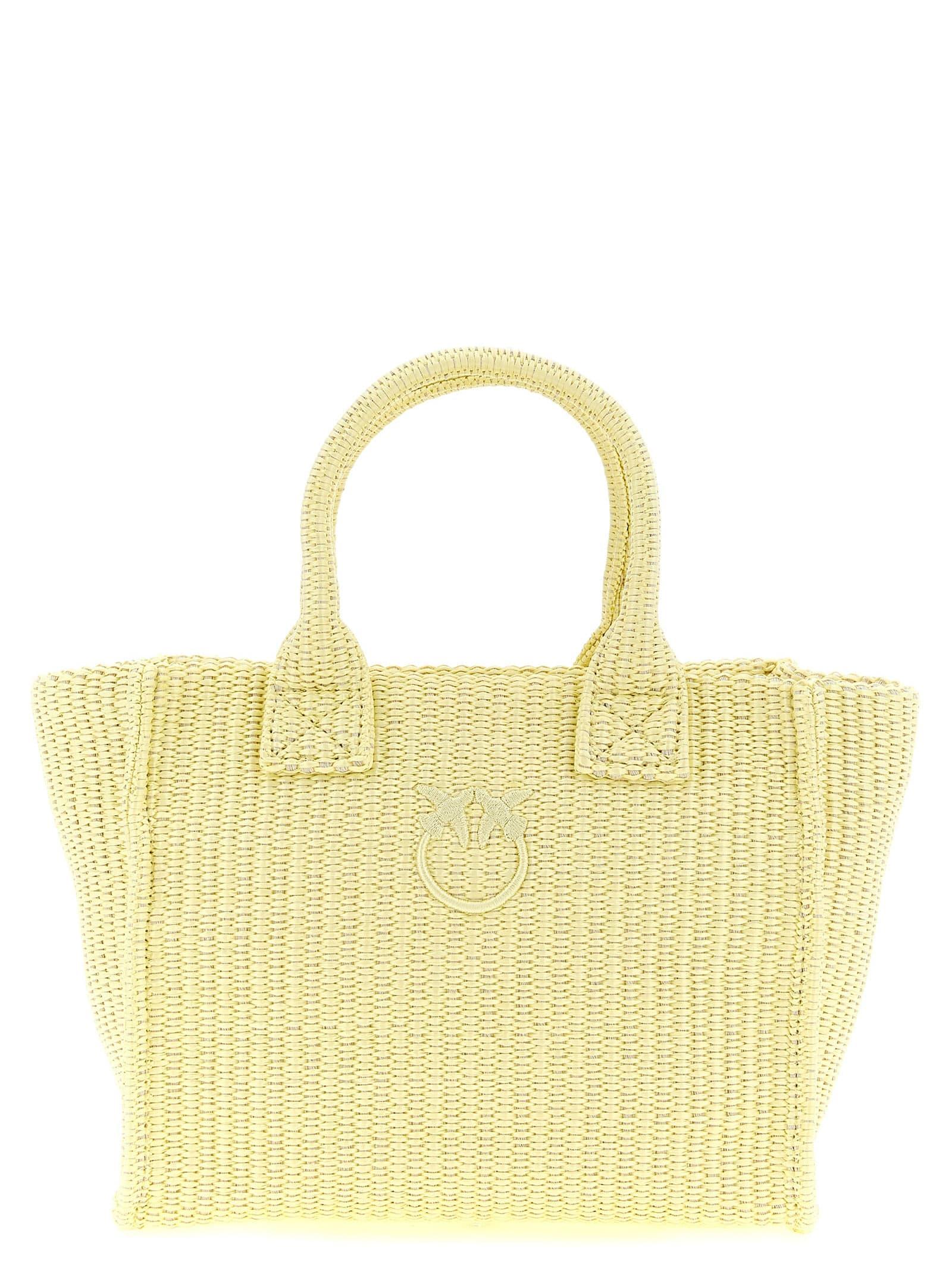 pinko beach mini shopping bag