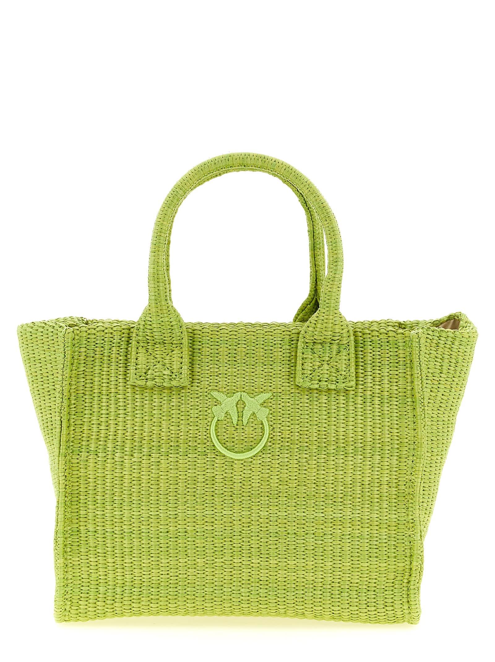 pinko beach mini shopping bag