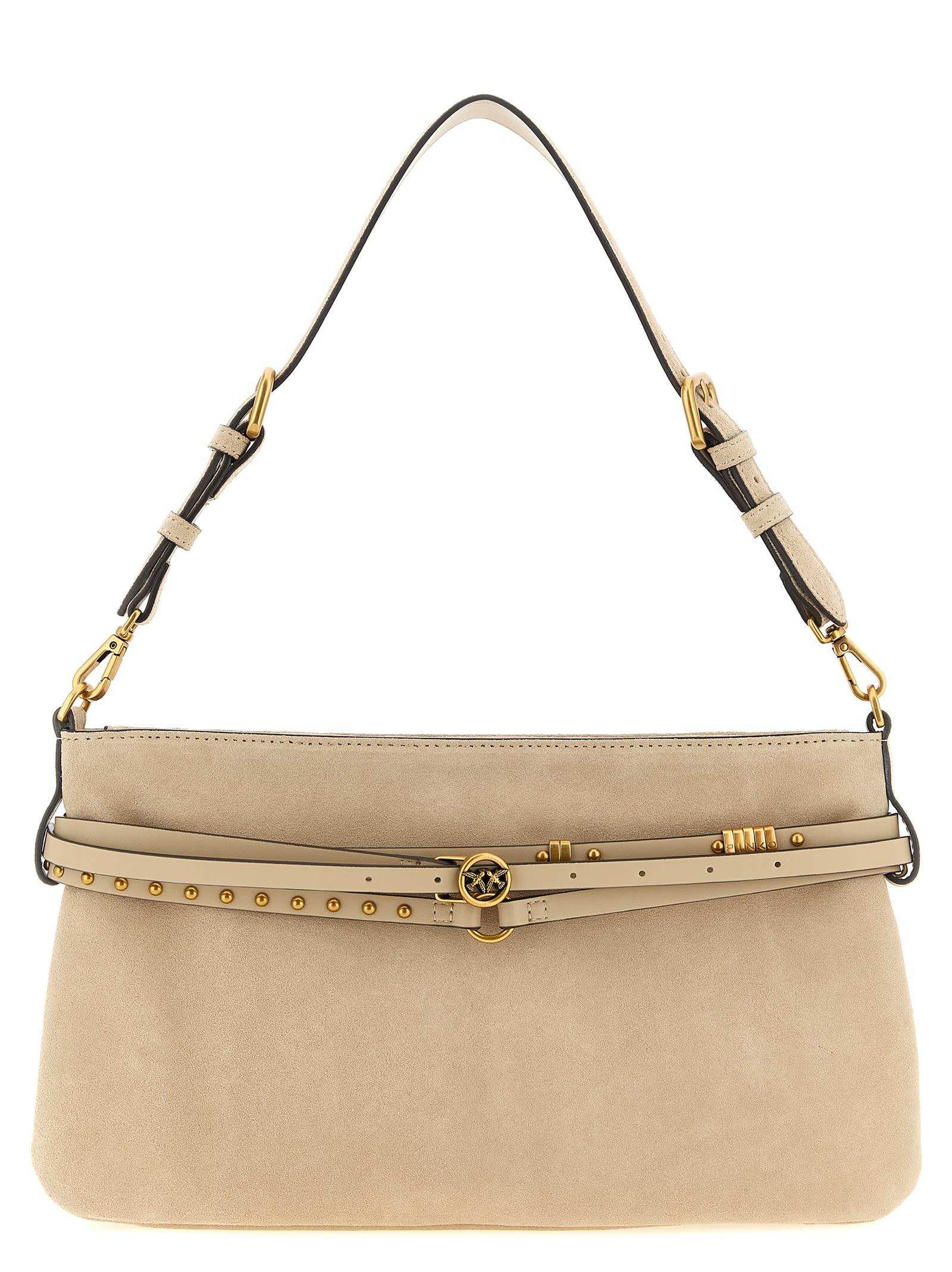 pinko belt medium shoulder bag