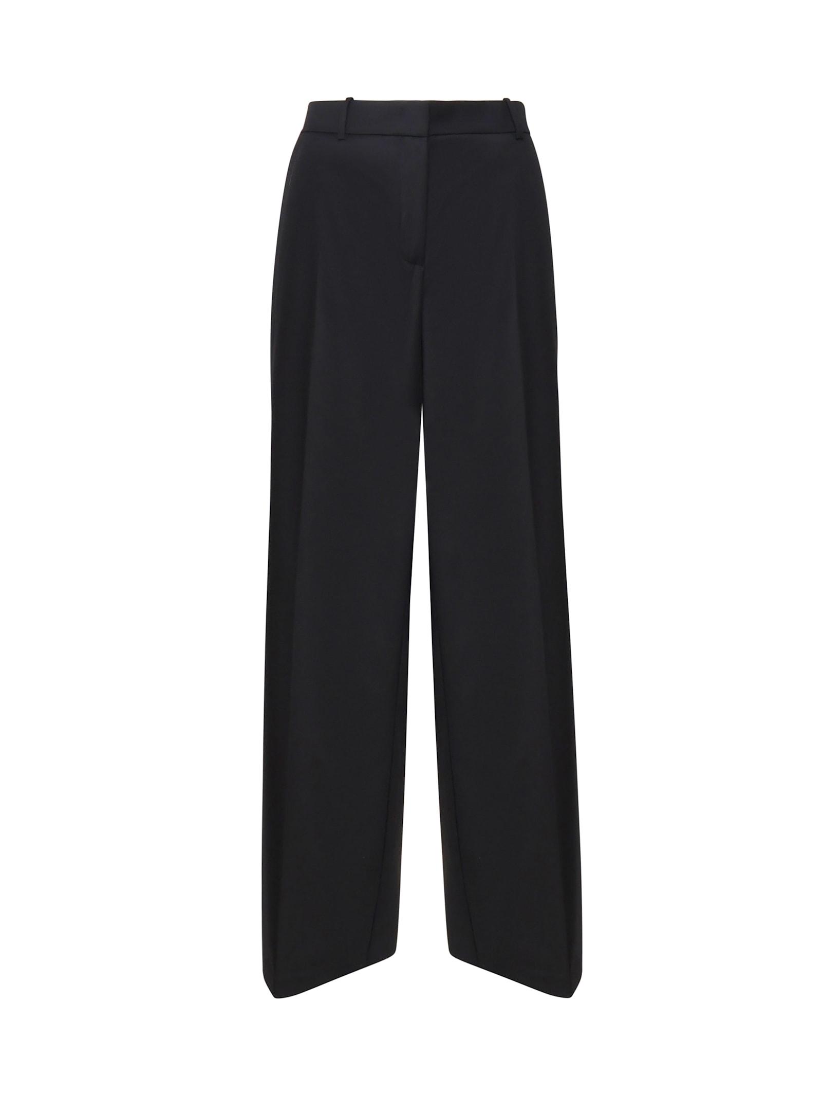 pinko benedetti pants in blended wool