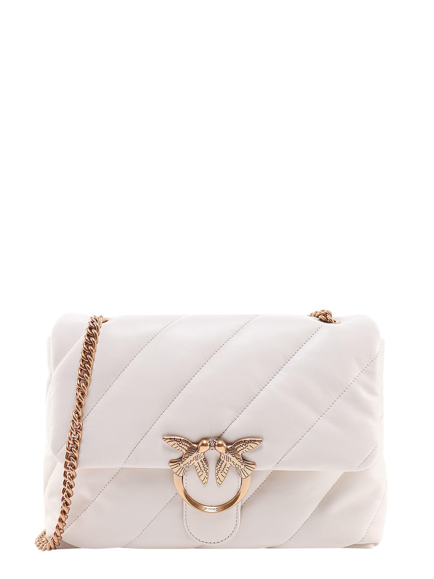 pinko big love puff shoulder bag