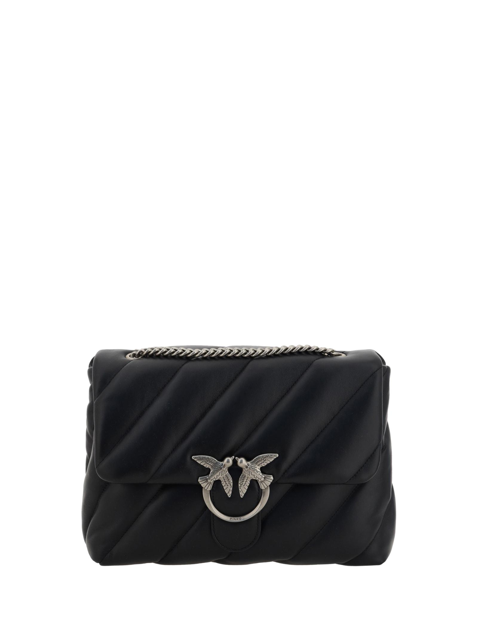 pinko big love puff shoulder bag