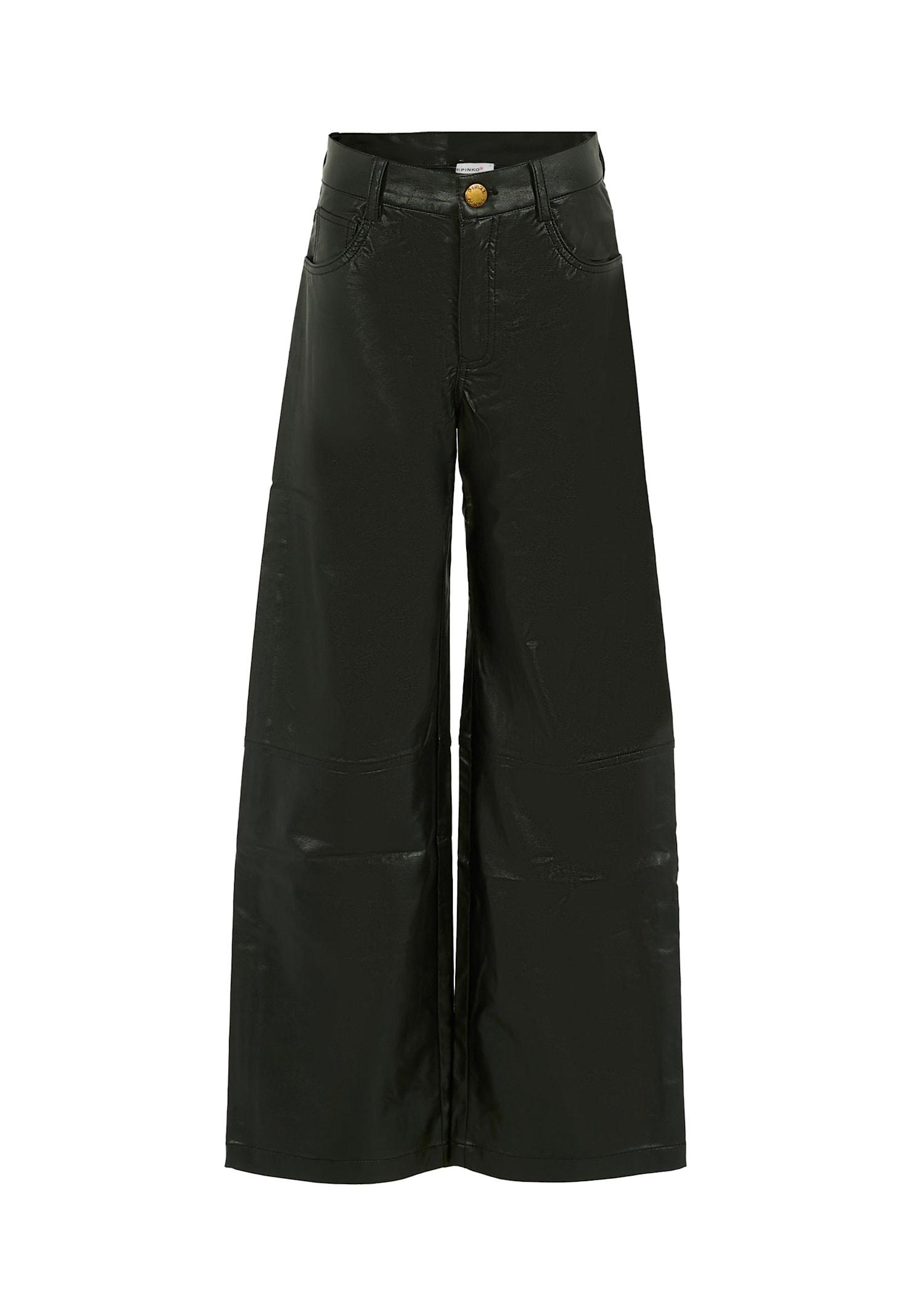 pinko black trousers for girl